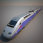 sncf tgv duplex train 3d model