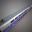 sncf tgv duplex train 3d model