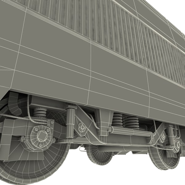 sncf tgv duplex train 3d model