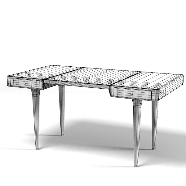 Cappelini Riga Desk 3d Model