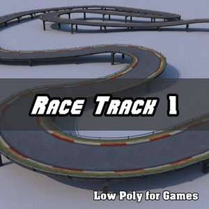 3ds max race track 1