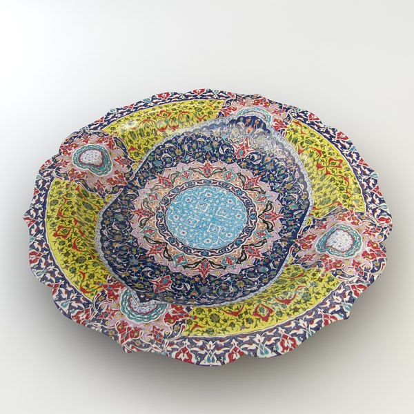3d traditional hand bowl
