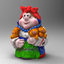 3ds max pig woman