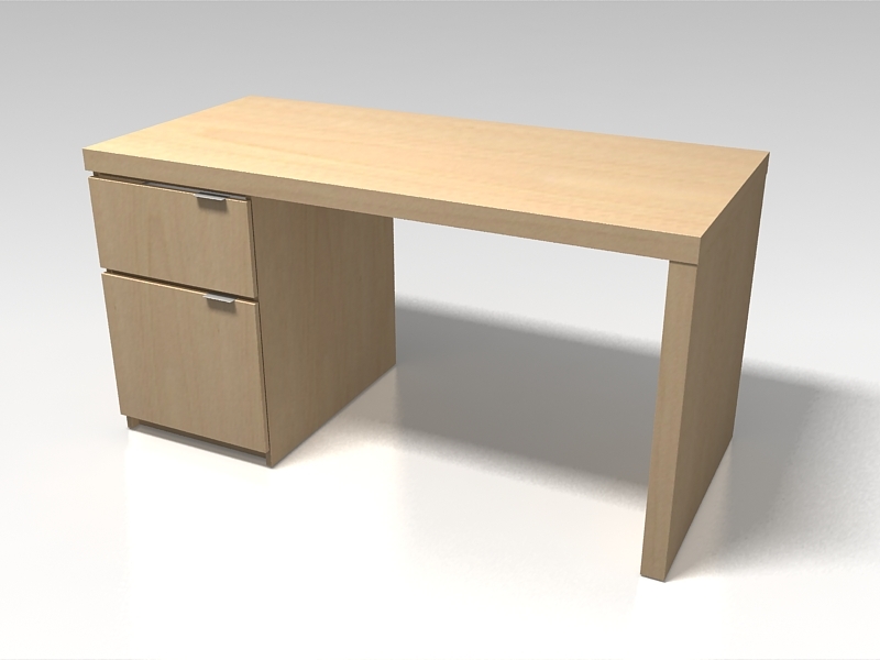 Ikea Office Desk Jonas 3d Max