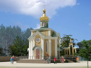 church 3d model