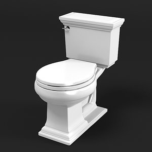 3ds max kohler toilet wc
