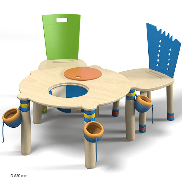 Haba 2757ラウンドプレイテーブル子供子供ゲー, Round Play Table