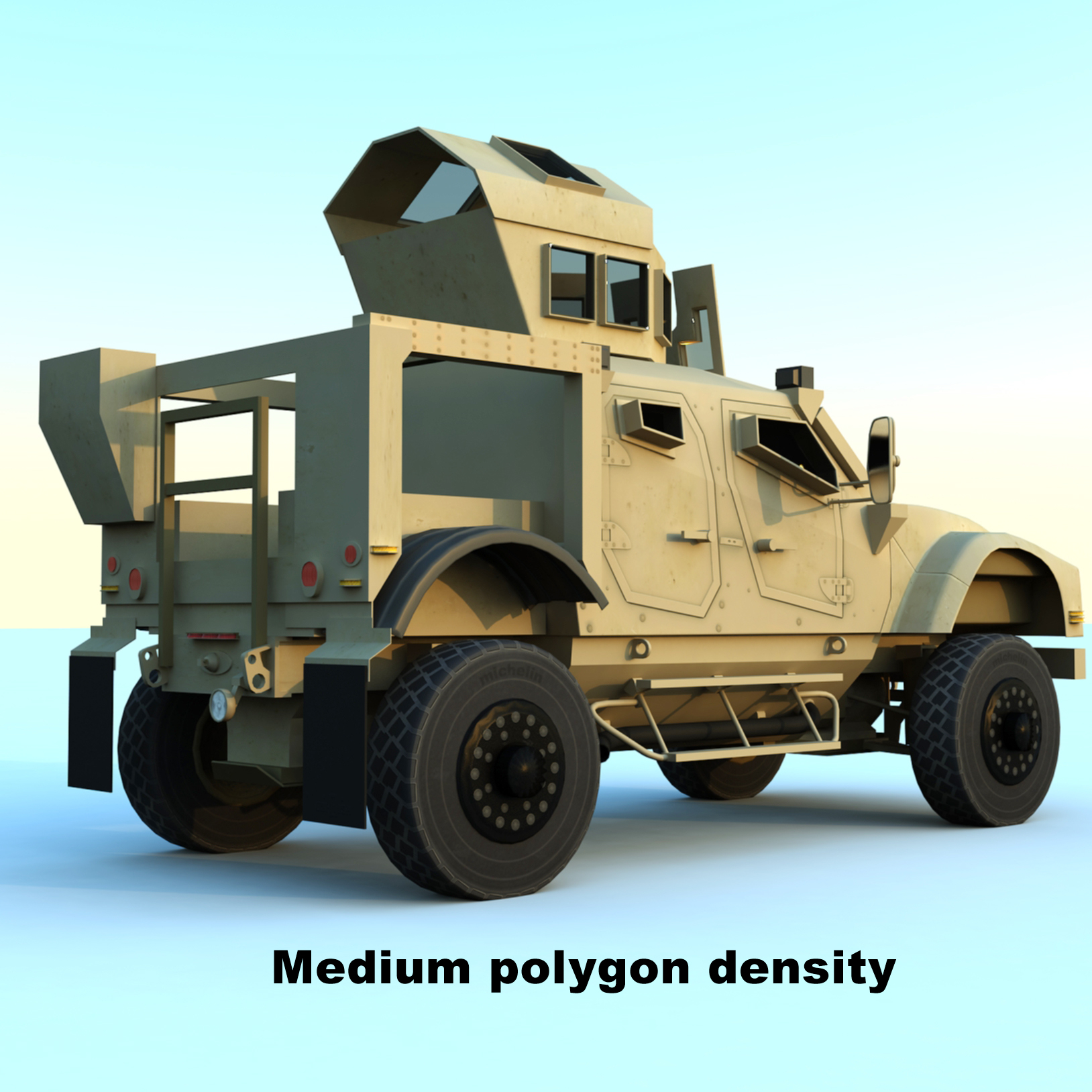 3ds max mrap military vehicles h