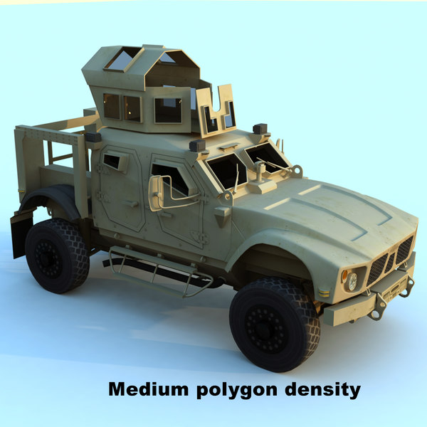 3ds max mrap military vehicles h