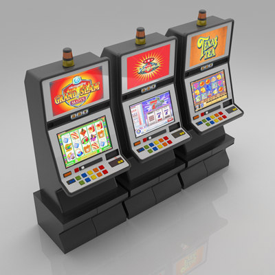 Slot Machine 3d Max