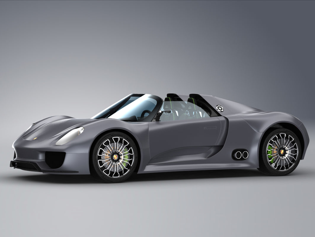 Porsche 918 spyder concept