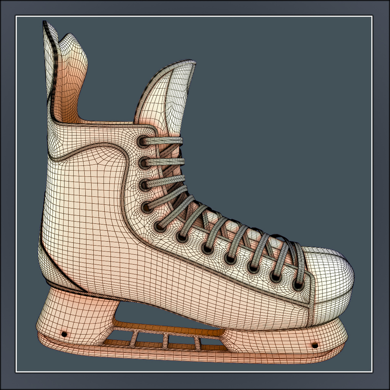 ice hockey equipment standard 3d 3ds