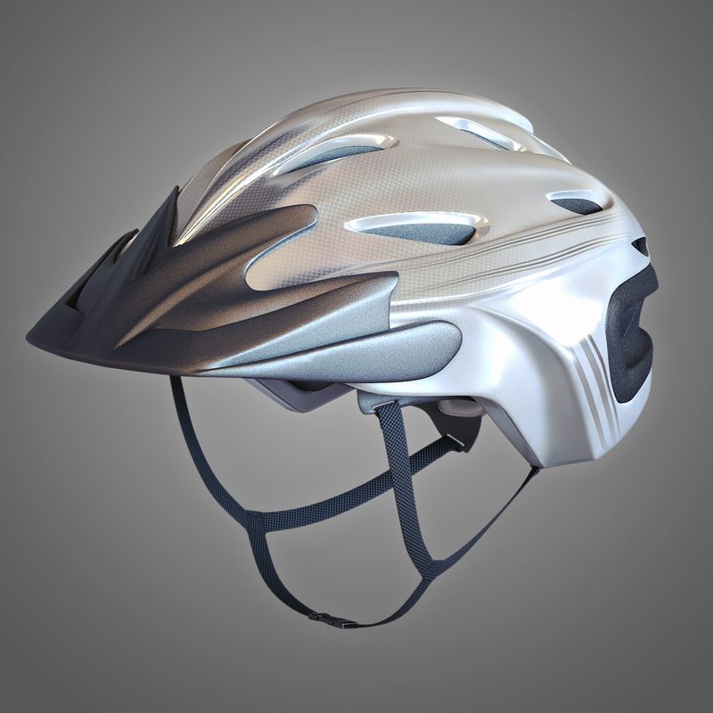 3d model bicycle helmet