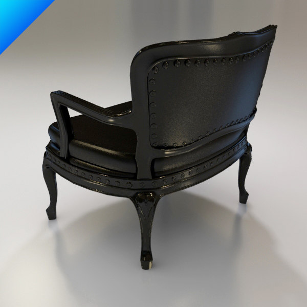 modern italian queen anne 3d model