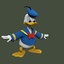 3d donald duck