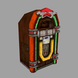 jukebox 3d model