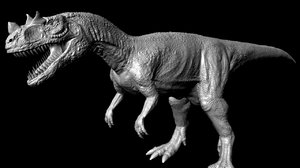 3d model ceratosaurus