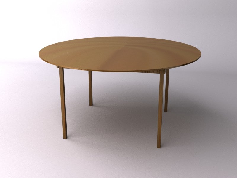 simple wooden table max free