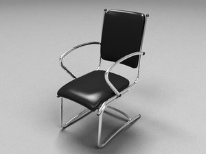 modern chair 3d max