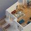 house interior 3d dxf