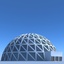 building geodesic dome 3d model