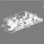 house interior 3d dxf
