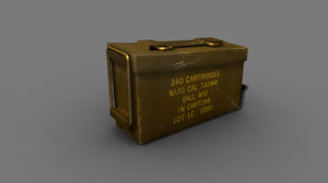 ammunition box obj