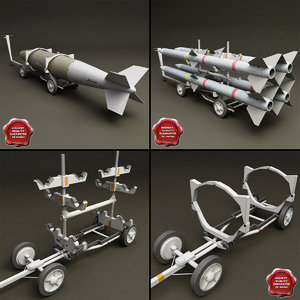 bomb carts v2 3d model