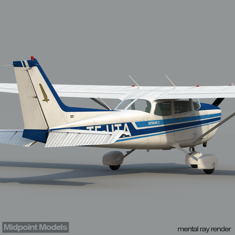 obj cessna 172