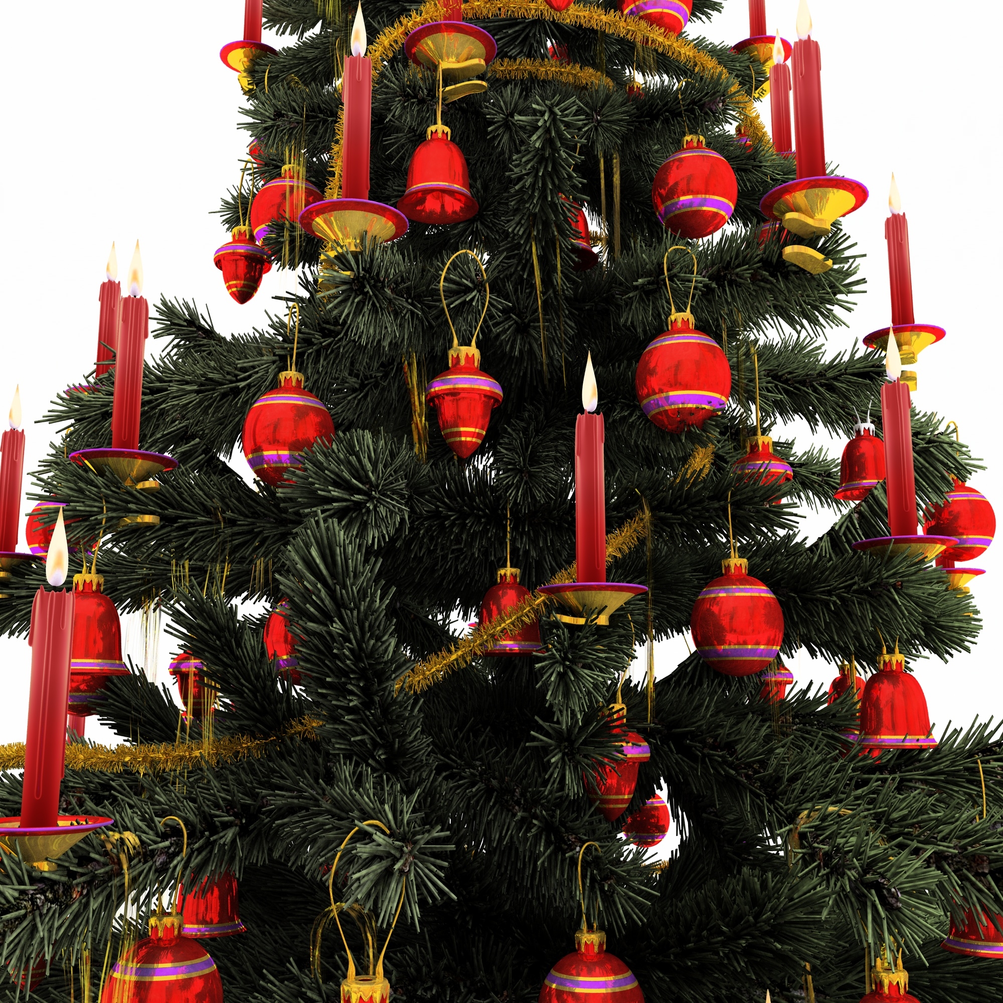 christmas tree "high detail"