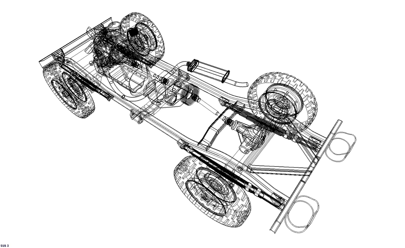 Willys Truck Frame Dimensions