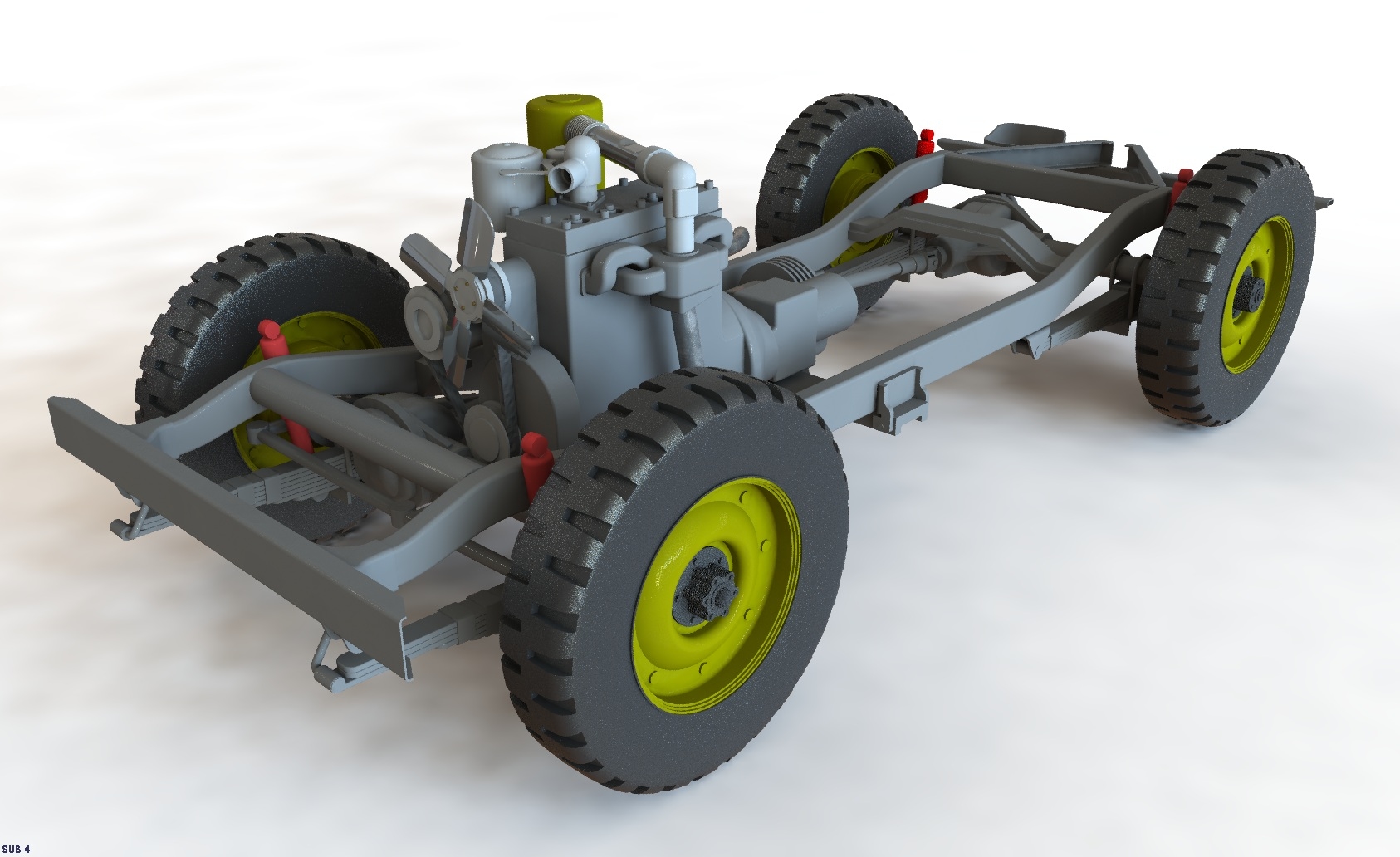 Wrl Willys Jeep Chassis