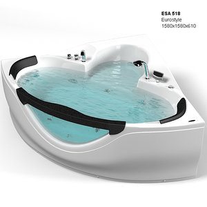 3d hydromassage bath