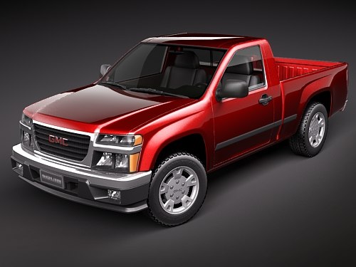 3ds Max Gmc Canyon 2004 2010