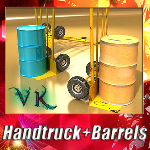 max hand truck 2 barrels