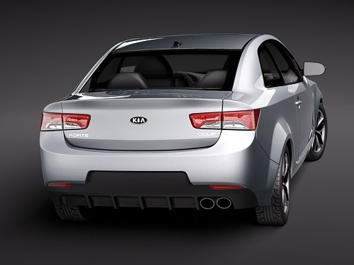 3ds Max Kia Forte Cerato Koup