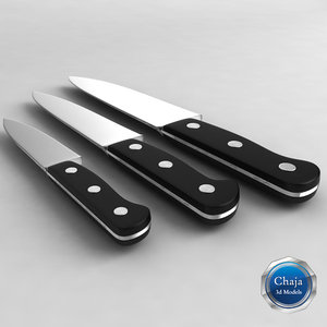 3ds max kitchen knife