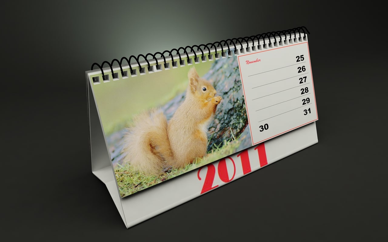 calendar 3d 3ds