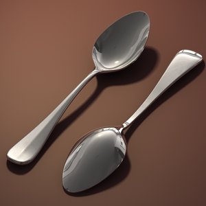 c4d teaspoon spoon