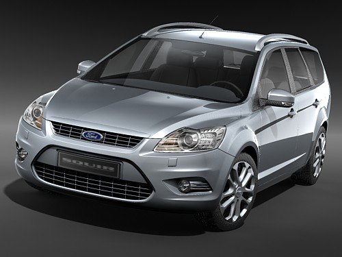 3d Model Focus 09 Estate