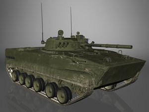 bmp-3 russian army ifv 3d model