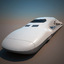 3d model high-speed train shinkansen 700