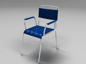 3d chair armchair
