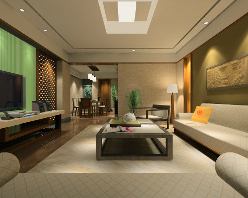 3d interior design model