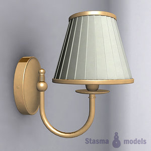 wall lamp lights 3ds