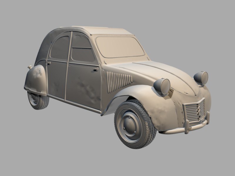 Автомобиль ситроен 2cv