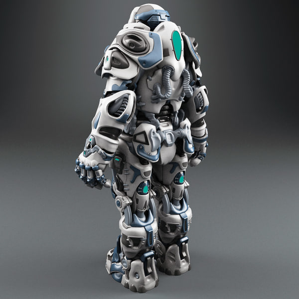 3d robot v3 model