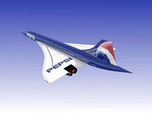 3ds concorde airliner