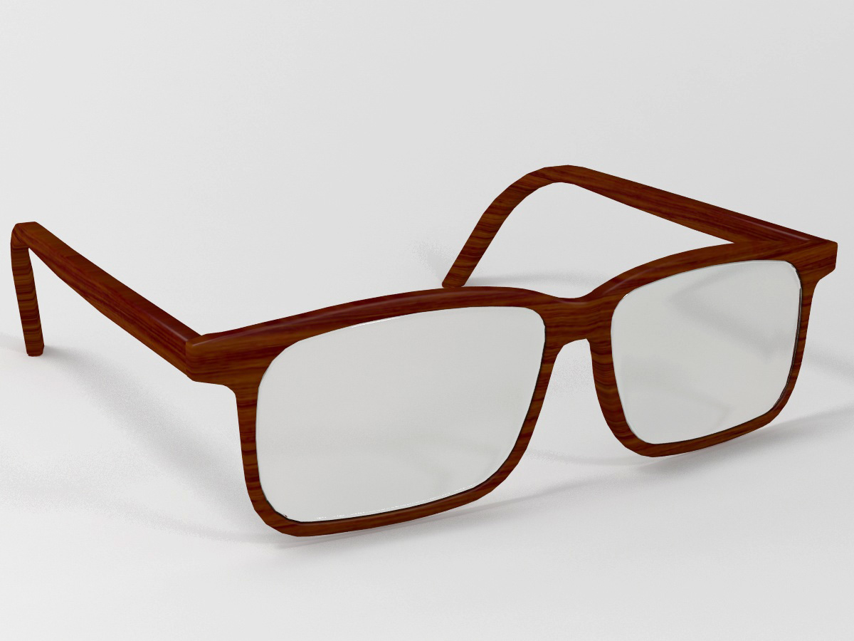 3d eyeglasses 3 materials