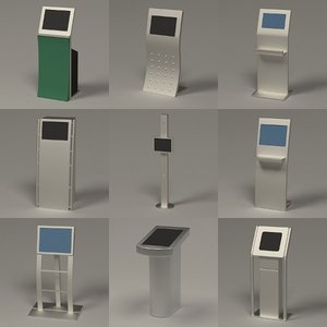 3d terminals computer model